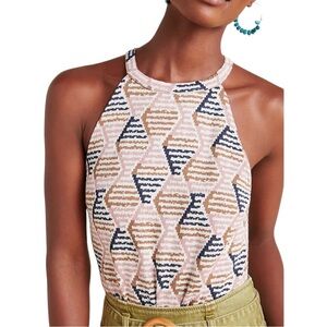 Anthropologie halter top size large